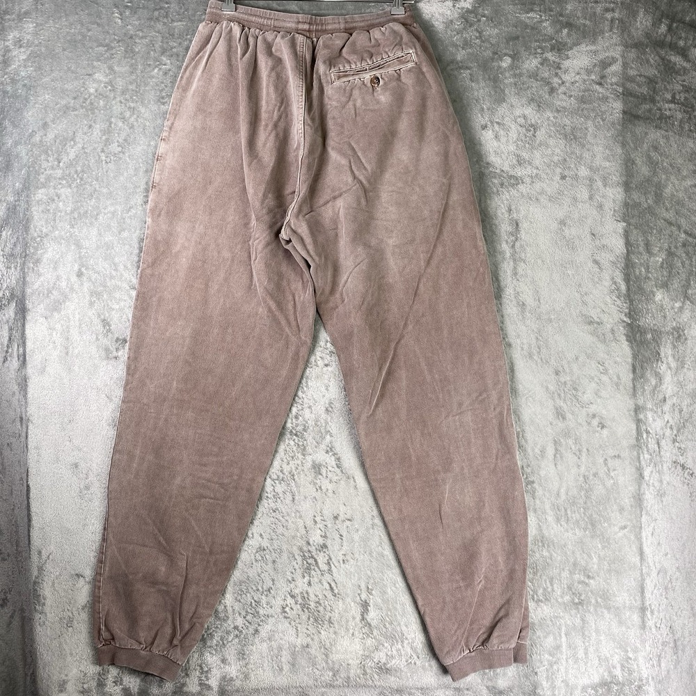 Crazy Shirts Hawaii Pants Mens Size XL Brown Chocolate Dyed Joggers Drawstring - Picture 8 of 16